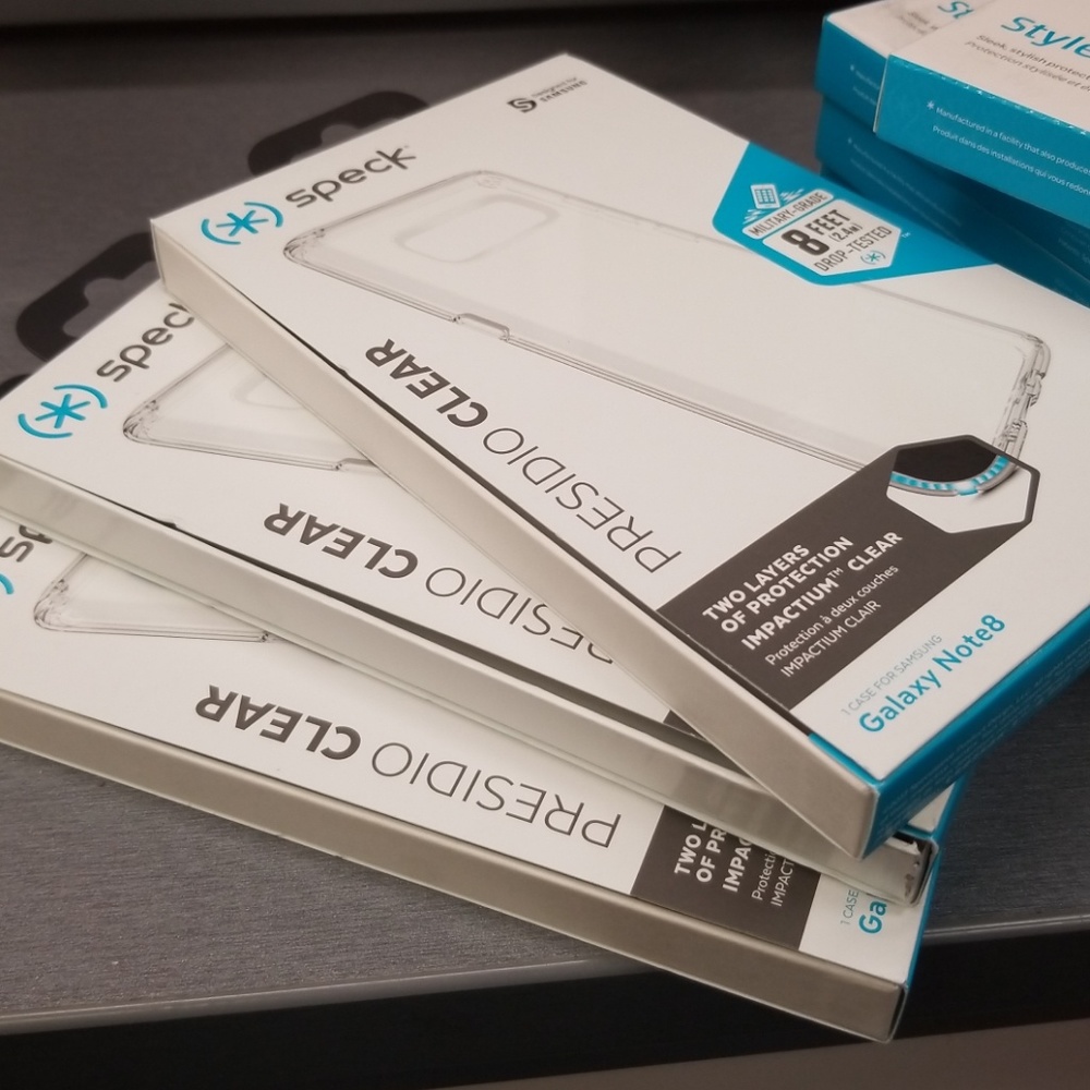 Galaxy Note 8 Spek case Clear